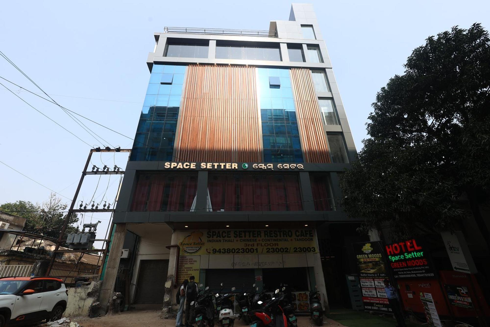 Hotel Space Setter Bhubaneswar Exteriör bild